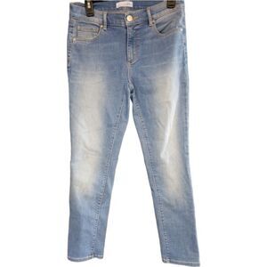 Loft Modern Skinny Women's Light Was Blue Jeans Size 28/6